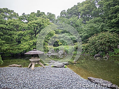 East Gardens of Imperial Palace, Tokyo, Japan Stock Photo